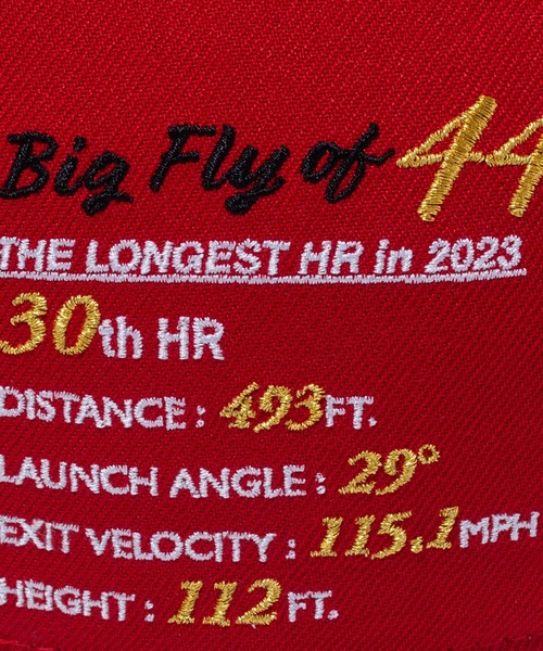 ニューエラキャップ 大谷翔平AL HR LEADER 記念コレクション 59FIFTY（キャップ）｜NEW ERA（ニューエラ）