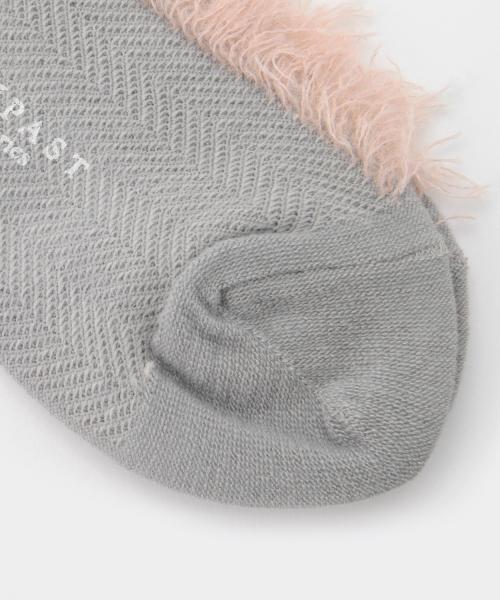 ANTIPAST（アンティパスト）の「ANTIPAST / フリンジ ヘリンボーンソックス（ソックス/靴下・レディース・ライトグレー/ブラック・ONE SIZE）」の7枚目の写真