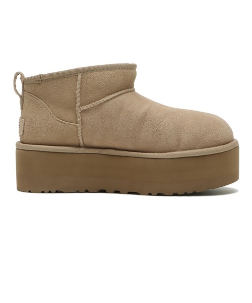 UGG（アグ）の「W CLASSIC ULTRA MINI PLATFORM　1135092（ブーツ・レディース・ベージュ・6/8/5/7/9）」の5枚目の写真