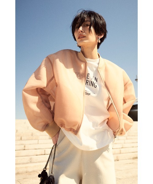 Mila Owen(ミラオーウェン)の「スウェットライクジョガーニットパンツ【手洗い可能】(スウェットパンツ・レディース・チャコールグレー/グレー/アイボリー・1/0/00)」の20枚目の写真