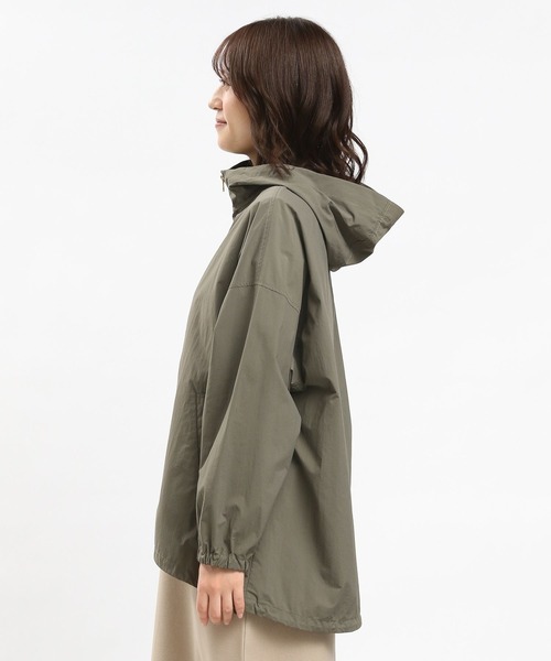 GLOBAL WORK Smile Seed Store（グローバルワーク スマイルシードストア）の「撥水UVライトフードブルゾン/100830（ブルゾン・レディース・ベージュ/ブラック/カーキ/アイボリー・SMALL/X-LARGE/MEDIUM/LARGE）」の15枚目の写真