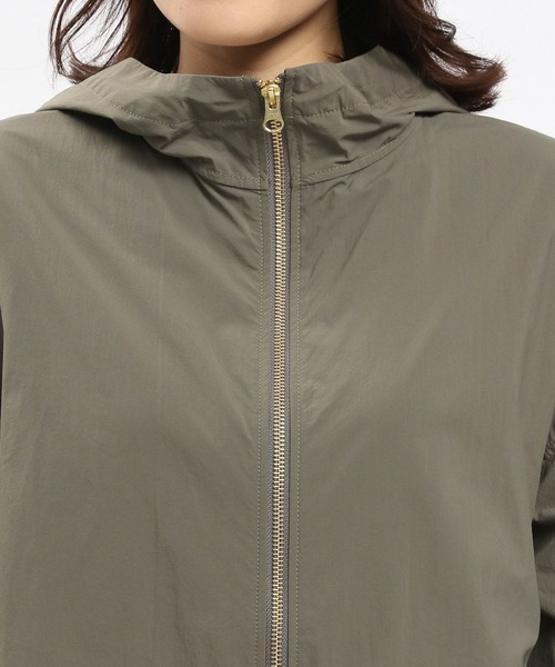 GLOBAL WORK Smile Seed Store（グローバルワーク スマイルシードストア）の「撥水UVライトフードブルゾン/100830（ブルゾン・レディース・ベージュ/ブラック/カーキ/アイボリー・SMALL/X-LARGE/MEDIUM/LARGE）」の17枚目の写真