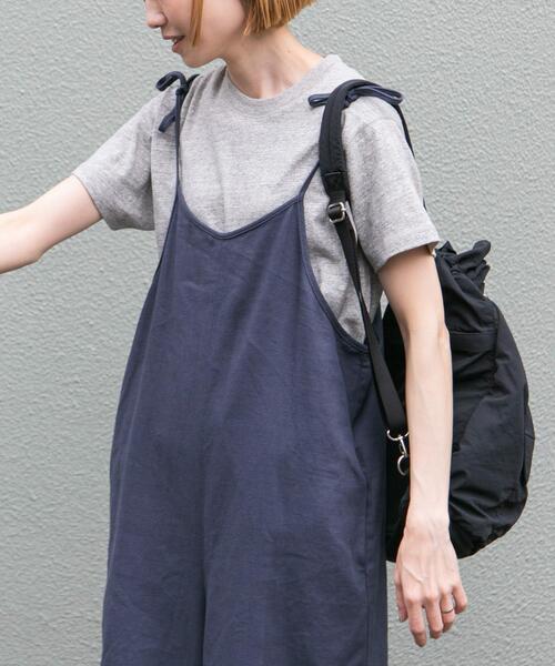 FORK&SPOON(フォークアンドスプーン)の「FORK&SPOON ラフィー天竺ショートスリーブTシャツ(Tシャツ/カットソー・レディース・グレー系その他/ブラック/オフホワイト・1)」の15枚目の写真