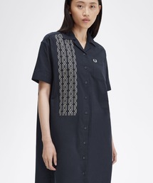 FRED PERRY（フレッドペリー）の「Embroidered Shirt Dress（シャツ