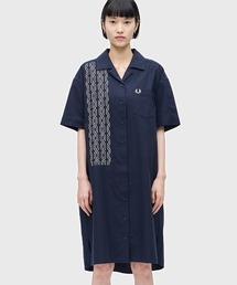 FRED PERRY（フレッドペリー）の「Embroidered Shirt Dress