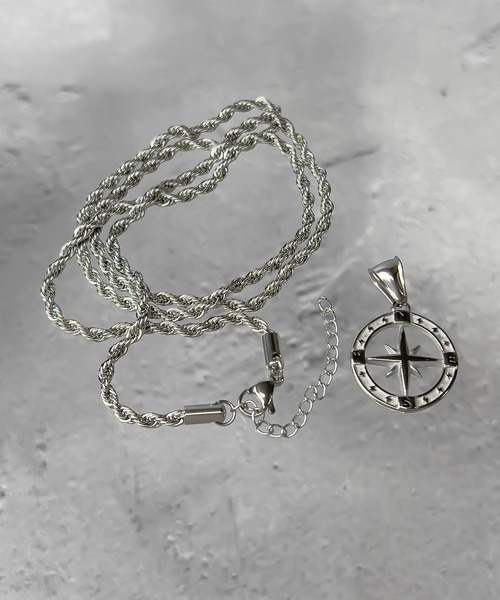 ザ*世様 SAAD コンパスデザイン ネックレス SBG コンパスデザインネックレス（ネックレス）｜SBG（エスビー