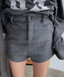 SHAGGIE | 【セットアップ】ウール混ショートパンツ(その他パンツ)
