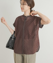 URBAN RESEARCH DOORS | 幾何学レースブラウス(シャツ/ブラウス)