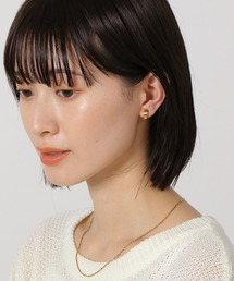 ステンレスぷっくりフープイヤリング2 / 121942