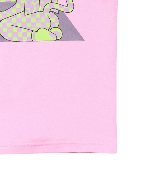 PUNYUS（プニュズ）の「わたしたちJAPANgirlsピチリンガーＴシャツ（Tシャツ/カットソー・レディース・ピンク/ブラック・1/2/4/3）」の18枚目の写真