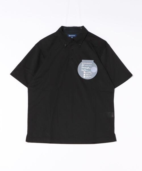Blue Standard (ブルースタンダード)の「【BLUE STANDARD/ブルースタンダード】エアースルーテック ポロシャツ 全方向ストレッチ 軽量 速乾(ポロシャツ・メンズ・ブラック/ネイビー・MEDIUM/LARGE/X-LARGE)」の8枚目の写真