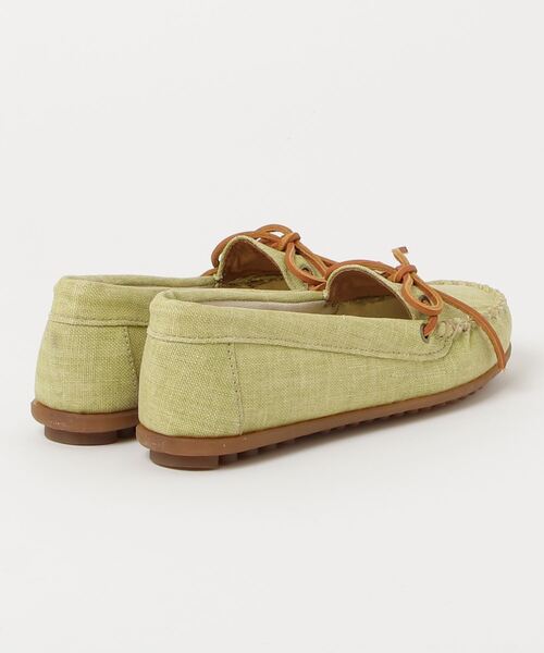 Minnetonka(ミネトンカ)の「■MINNETONKA■CANVAS MOC モカシン キャンバス モック(モカシン/デッキシューズ・レディース・イエロー系その他/ピンク系その他・US5)」の4枚目の写真