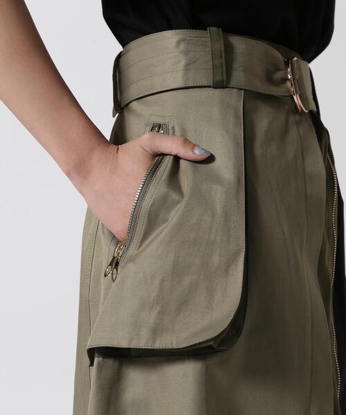 Risley（リズレー）の「Risley(リズレー) ベルト付アシンメトリー