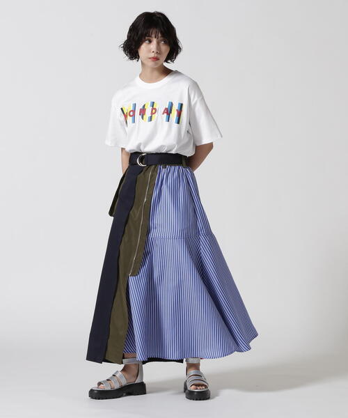 Risley（リズレー）の「Risley(リズレー) ベルト付アシンメトリー