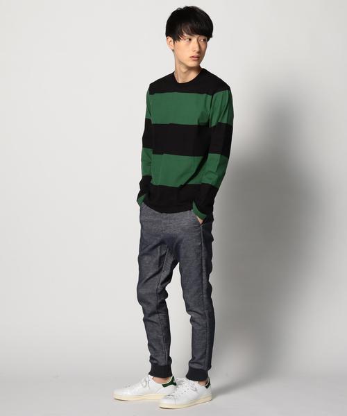 SHIPS JET BLUE（シップスジェットブルー）の「SHIPS JET BLUE(シップス ジェットブルー): JEG リブパンツ（その他パンツ・メンズ・ネイビー/グレー/ブラック/オフホワイト・LARGE/SMALL/MEDIUM）」の13枚目の写真