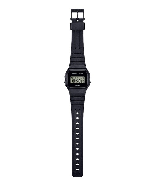 CASIO（カシオ）の「CASIO CLASSIC / F-91WB-1AJF（デジタル腕時計・メンズ・ブラック・FREE）」の2枚目の写真