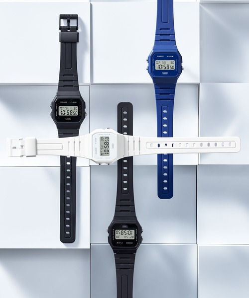 CASIO（カシオ）の「CASIO CLASSIC / F-91WB-1AJF（デジタル腕時計・メンズ・ブラック・FREE）」の3枚目の写真