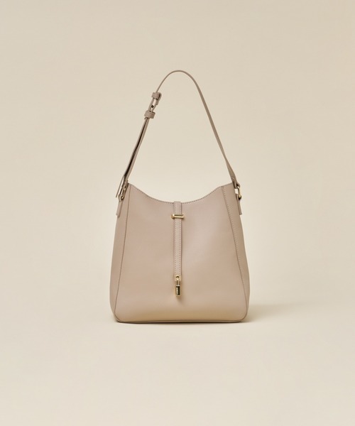 SNIDEL（スナイデル）の「パッドロックトートバッグ（トートバッグ・レディース・ブラック/ベージュ/モカ・FREE）」の3枚目の写真