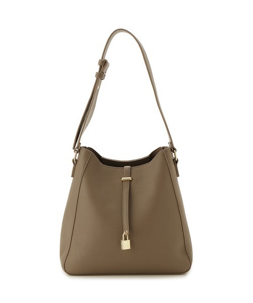 SNIDEL（スナイデル）の「パッドロックトートバッグ（トートバッグ・レディース・ブラック/ベージュ/モカ・FREE）」の14枚目の写真