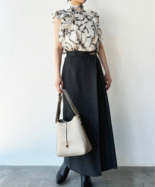 SNIDEL（スナイデル）の「パッドロックトートバッグ（トートバッグ・レディース・ブラック/ベージュ/モカ・FREE）」の19枚目の写真