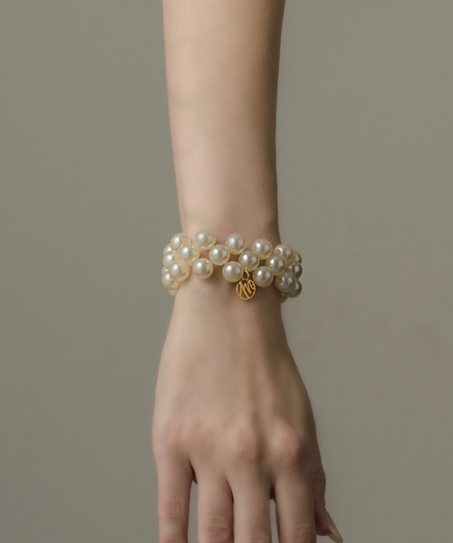 muku（ムク）の「HAIR TIE・BRACELET/PEARL（ヘアゴム）」 - WEAR