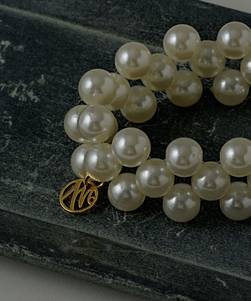 muku（ムク）の「HAIR TIE・BRACELET/PEARL（ヘアゴム・レディース・ホワイト・FREE）」の12枚目の写真