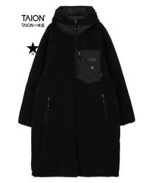 TAION（タイオン）の「【TAION】MILITARY STAR★ QUILTING ＆ BOA REVERSIBLE COAT（ダウンジャケット/コート・メンズ）」