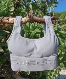 SUNOUTFIT タンクトップ INTER FACTORY（インターファクトリー）の「moeka- sunoutfit 刺繍