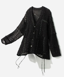 HARE | スカシアミステッチニットカーディガン(HARE)(カーディガン/ボレロ)