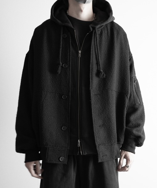 ohga balloon バルーンツイードブラウス RUUBON（ルーボン）の