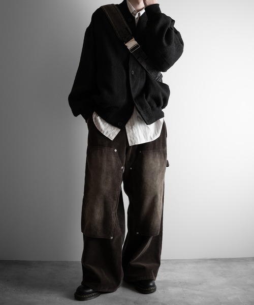 セール】【RUUBON】tweed balloon MA-1 blouson / ツイードバルーンMA