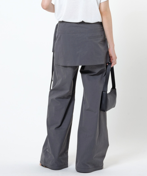 ラッドミュージシャン スカート パンツ レイヤード 巻きエプロン LAD MUSICIAN（ラッドミュージシャン）の「APRON（その他パンツ