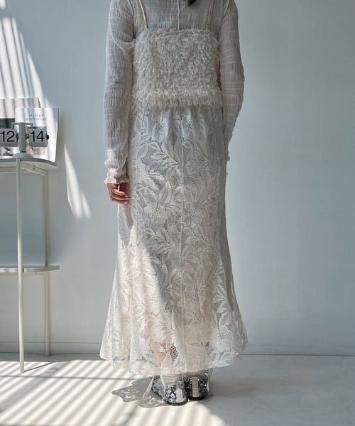 AS KNOW AS plus(アズノゥアズプラス)の「◇ベルト付きマーメイドスカート(スカート・レディース・ホワイト系/ブラック/ブラウン系/ブラック系/ブラック系1/グレー系1/アイボリー系1・FREE)」の15枚目の写真