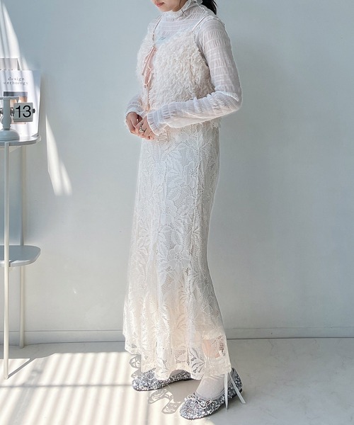 AS KNOW AS plus(アズノゥアズプラス)の「◇ベルト付きマーメイドスカート(スカート・レディース・ホワイト系/ブラック/ブラウン系/ブラック系/ブラック系1/グレー系1/アイボリー系1・FREE)」の18枚目の写真