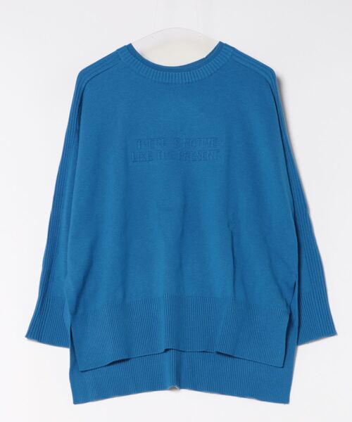 【セール】バックテープエンボスロゴニット（ニット/セーター）｜Jines（ジネス）