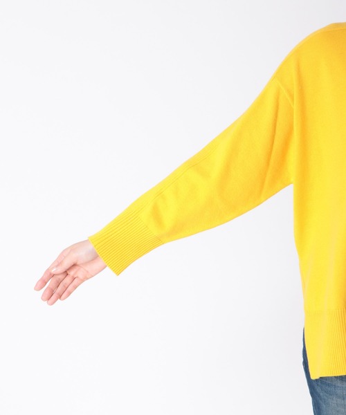 【セール】バックテープエンボスロゴニット（ニット/セーター）｜Jines（ジネス）