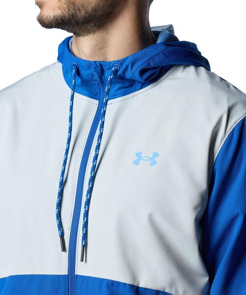 UNDER ARMOUR(アンダーアーマー)の「UAレガシー ウインドブレーカー(ライフスタイル/メンズ)(その他アウター・メンズ・ブルー系・L/S/M/2XL/XL)」の5枚目の写真
