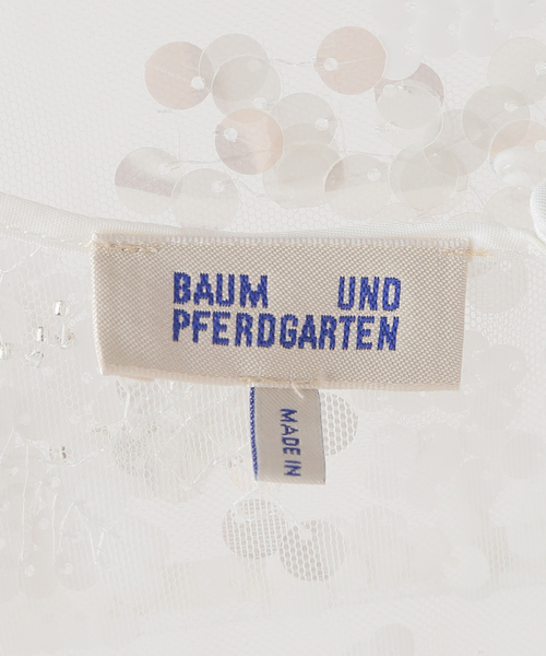 BAUM UND PFERDGARTEN（バウムウンドヘルガーデン）の「【BAUM UND PFERDGARTEN/バウムウンドヘルガーデン】Sequins キャミドレス（ワンピース・レディース・ホワイト・36）」の15枚目の写真