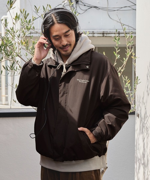 ブラック フード付きナイロンジャケット 裏地付きフードジャケット - ブラック | ZARA Japan / 日本