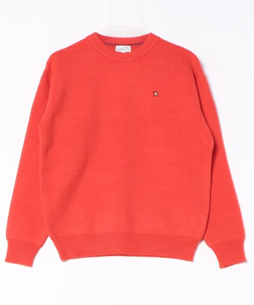 Arnold Palmer(アーノルドパーマー)の「シェア PBT ミラノリブ ニットプルオーバー(ニット/セーター・レディース・オートミール/ダークブルー/レッド/ブラウン/ライム/ブラック・XS/S/M/L/LL)」の11枚目の写真