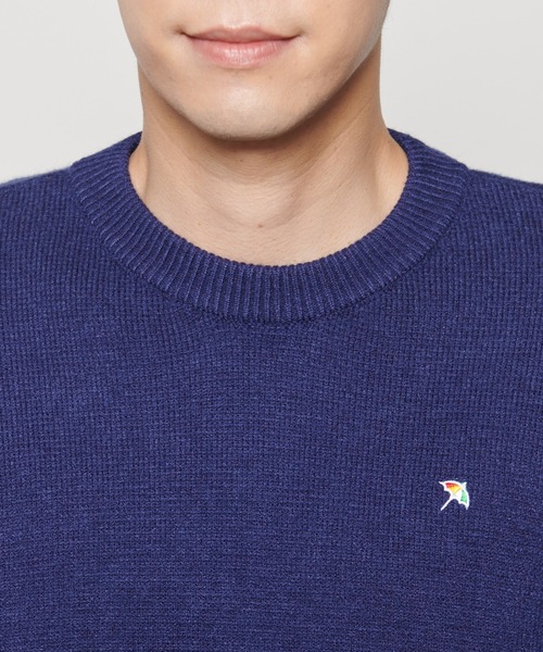 Arnold Palmer(アーノルドパーマー)の「シェア PBT ミラノリブ ニットプルオーバー(ニット/セーター・レディース・オートミール/ダークブルー/レッド/ブラウン/ライム/ブラック・XS/S/M/L/LL)」の12枚目の写真