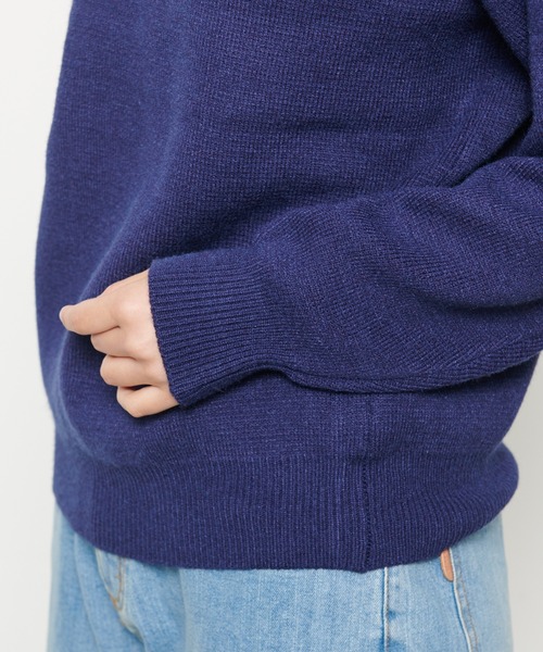 Arnold Palmer(アーノルドパーマー)の「シェア PBT ミラノリブ ニットプルオーバー(ニット/セーター・レディース・オートミール/ダークブルー/レッド/ブラウン/ライム/ブラック・XS/S/M/L/LL)」の15枚目の写真