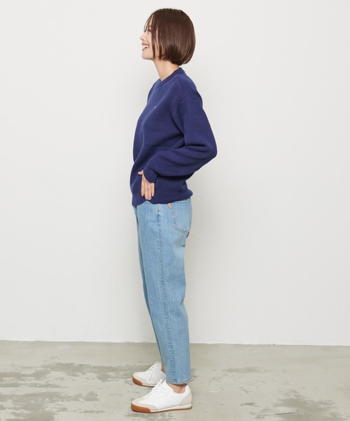 Arnold Palmer(アーノルドパーマー)の「シェア PBT ミラノリブ ニットプルオーバー(ニット/セーター・レディース・オートミール/ダークブルー/レッド/ブラウン/ライム/ブラック・XS/S/M/L/LL)」の20枚目の写真