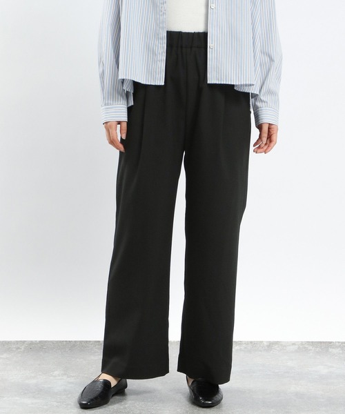 GLOBAL WORK Smile Seed Store(グローバルワーク スマイルシードストア)の「TRストレッチワイドパンツ/115992(その他パンツ・レディース・グレー系その他2/グレー系その他3/モカ/ブラック/グレー系その他・X-LARGE/MEDIUM/LARGE/SMALL)」の9枚目の写真