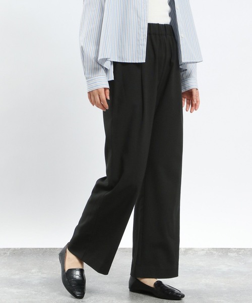 GLOBAL WORK Smile Seed Store(グローバルワーク スマイルシードストア)の「TRストレッチワイドパンツ/115992(その他パンツ・レディース・グレー系その他2/グレー系その他3/モカ/ブラック/グレー系その他・X-LARGE/MEDIUM/LARGE/SMALL)」の11枚目の写真