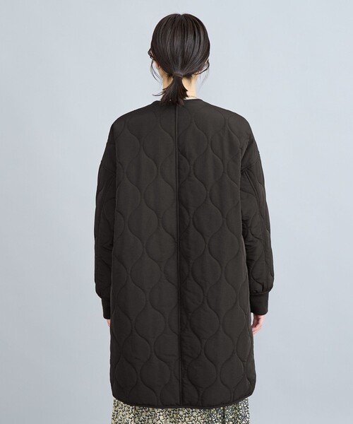 美品 MoNiLE キルトデザインブルゾン フリースキルトブルゾン(その他のコート・ブルゾン) | GIANNI LO