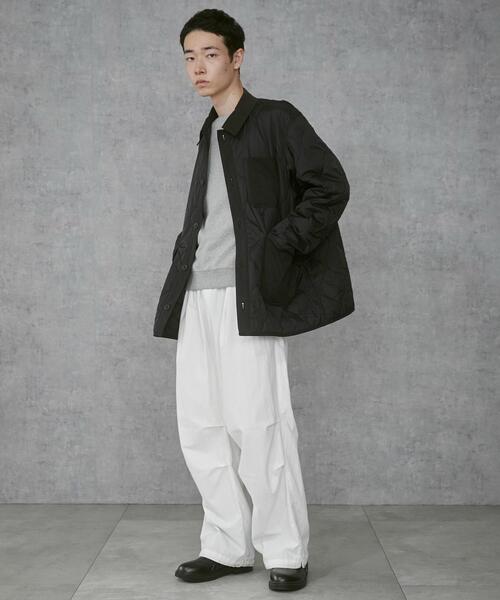 THE STANDARD（ザスタンダード）の「THE STANDARD/キルティングブルゾン（ミリタリージャケット・メンズ・ブラック・LARGE/MEDIUM）」の16枚目の写真