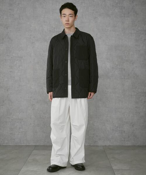 THE STANDARD（ザスタンダード）の「THE STANDARD/キルティングブルゾン（ミリタリージャケット・メンズ・ブラック・LARGE/MEDIUM）」の21枚目の写真