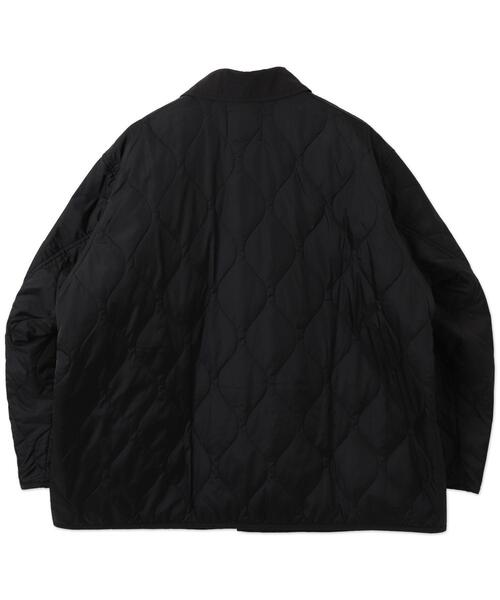 THE STANDARD（ザスタンダード）の「THE STANDARD/キルティングブルゾン（ミリタリージャケット・メンズ・ブラック・LARGE/MEDIUM）」の7枚目の写真