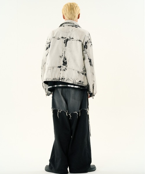 DISCOVERED（ディスカバード）の「DISCOVERED LAYERED DENIM PANTS（デニムパンツ・メンズ・その他1/その他2/その他3/その他4・1/3）」の9枚目の写真